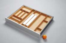 Afbeeldingen van Blum Bestekindeling Legrabox - corpusbreedte 850-1050 diepte 650mm - set 5 fineer eiken/aluminium OL.EB6590S5BEST