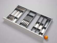 Afbeeldingen van Blum Bestekindeling voor messen Orga-Line - corpusbreedte 1100mm en groter ladediepte 600 - inox/RVS OL.BO6011S7BESTEKLADE