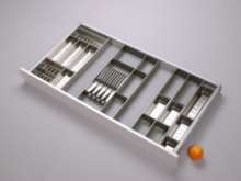 Afbeeldingen van Blum Bestekindeling voor messen Orga-Line - corpusbreedte 1200 en groter ladediepte 600 - inox/RVS OL.BO6012S3BESTEKLADE