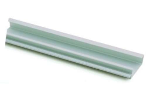 Afbeeldingen van Hettich Greeplijst Seveso, L 2400 mm, B 17 mm, H 38 mm, Aluminium geëloxeerd