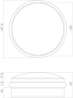 Afbeeldingen van INTERSTEEL Deurstop Puck 90x43 rvs geborsteld 4421