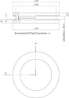 Afbeeldingen van INTERSTEEL Schuifdeurkom glasdeur 55 mm rvs geborsteld 4760