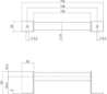 Afbeeldingen van INTERSTEEL Handgreep 196 x 25 mm mat zwart 4501