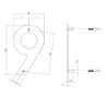 Afbeeldingen van INTERSTEEL Huisnummer 9 150x2mm RVS 4020
