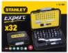 Afbeeldingen van STANLEY Bitset Expert Pro 1/4" - Ratelsleutel (32 delig) 1-13-904