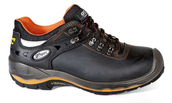 Afbeeldingen van Grisport Schoen 72001L S3 Maat 40 Laag Zwart/Oranje
