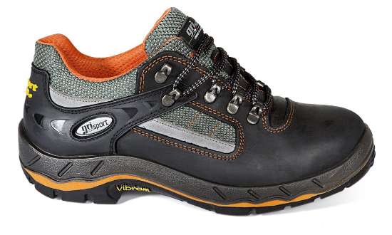 Afbeeldingen van Grisport Schoen 71605 S3 Maat 48 Laag Zwart/Oranje