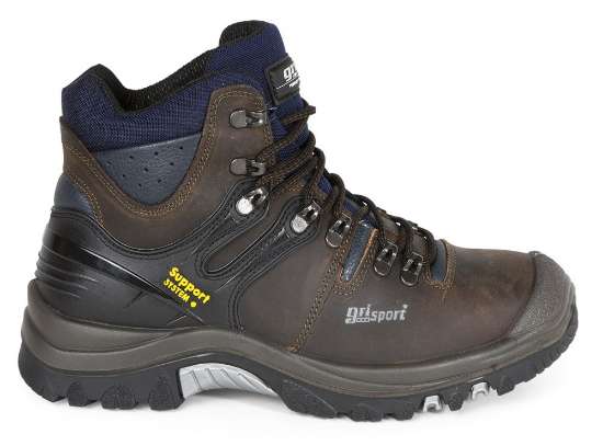 Afbeeldingen van Grisport Schoen 71001L S3 Maat 46 Hoog Bruin