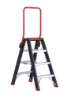 Afbeeldingen van Altrex Industrietrap Taurus - 2x4 treden - aluminium gecoat