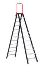 Afbeeldingen van Altrex Industrietrap Taurus - 2x12 treden - aluminium gecoat