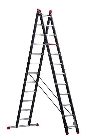 Afbeeldingen van Altrex Reformladder Mounter - 2x12 sporten - aluminium 