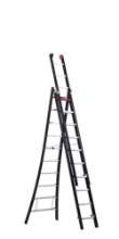 Afbeeldingen van Altrex Reformladder Nevada NZR 3075 - 3x10 sporten - 3 delig 