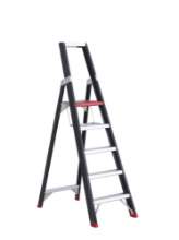 Afbeeldingen van Altrex Industrietrap Taurus - 1x5 treden - aluminium gecoat 