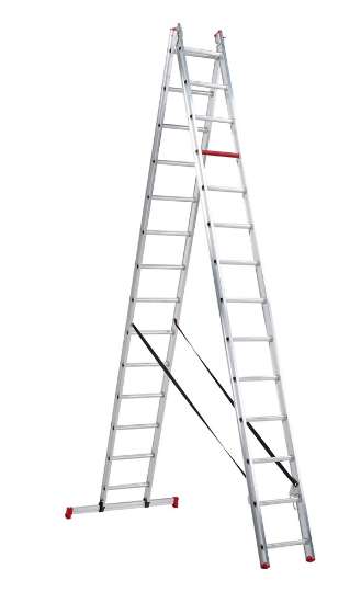 Afbeeldingen van Altrex Reformladder All Round AR 2065 - 2x14 sporten 