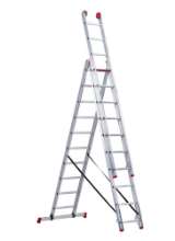 Afbeeldingen van Altrex Reformladder All Round AR 3070 - 3x10 sporten 