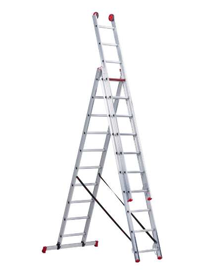 Afbeeldingen van Altrex Reformladder All Round AR 3070 - 3x10 sporten 