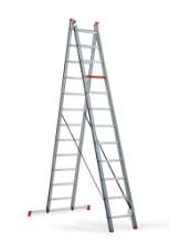 Afbeeldingen van Altrex Reformladder Atlantis ATR 2056 - 2x12 sporten 