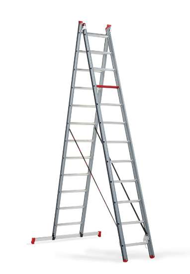 Afbeeldingen van Altrex Reformladder Atlantis ATR 2056 - 2x12 sporten 