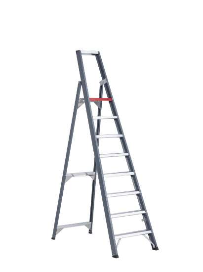 Afbeeldingen van Altrex enkel oploopbare trap Falco FEO - 8 treden 
