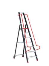 Afbeeldingen van Altrex enkel oploopbare trap Taurus - 7 treden 