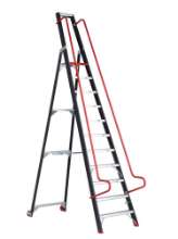 Afbeeldingen van Altrex enkel oploopbare trap Taurus - 11 treden 