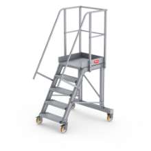 Afbeeldingen van Altrex bordestrap - 5 treden - 60 graden hellingshoek 