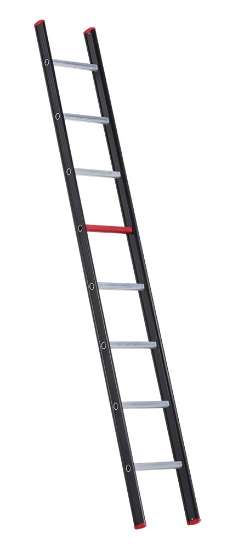 Afbeeldingen van Altrex enkele rechte ladder Nevada NZER 1024 - 8 sporten 
