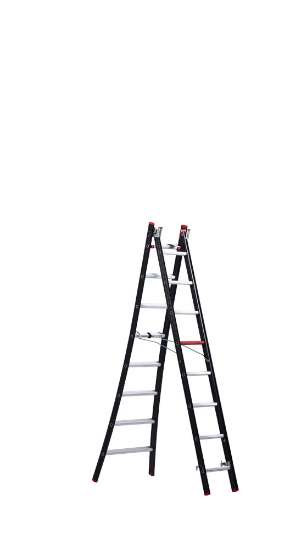 Afbeeldingen van Altrex Reformladder Nevada NZR 2041 - 2x8 sporten 