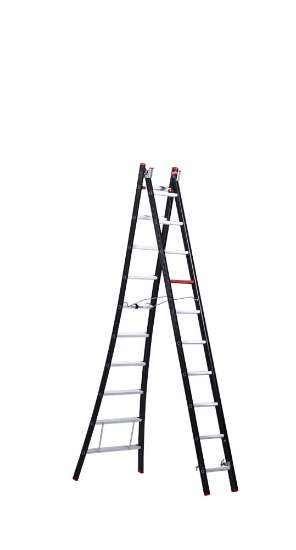 Afbeeldingen van Altrex Reformladder Nevada NZR 2052 - 2x10 sporten 