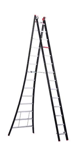 Afbeeldingen van Altrex Reformladder Nevada NZR 2072 - 2x14 sporten 