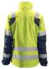 Afbeeldingen van Snickers Allround damesjack klasse 2/3 1137-6695, Maat L, high-visibillity geel/donker blauw