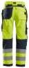 Afbeeldingen van Snickers FlexiWork werkbroek, klasse 2 6932-6695, Maat 256, high-visibillity geel/donker blauw