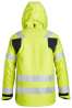 Afbeeldingen van Snickers ProtecWork geïsoleerd jacket, klasse 3, 1163-6695, Maat 27, high-visibillity geel/donker blauw