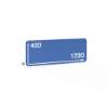 Afbeeldingen van BMB PET-paneel AKUSTIX Vario R40 - niveau B van geluidabsorptie 3000 g/m2 - HxBxS 400x1200x18mm Blauw 