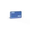 Afbeeldingen van BMB PET-paneel AKUSTIX Vario R40 - niveau B van geluidabsorptie 3000 g/m2 - HxBxS 400x800x18mm Blauw 