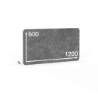 Afbeeldingen van BMB PET-paneel AKUSTIX Vario R40 - niveau B van geluidabsorptie 3000 g/m2 - HxBxS 600x1200x18mm Grijs 