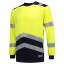 Afbeeldingen van Tricorp sweater Multinorm bicolor 303002 Geel/Ink XS 