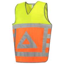 Afbeeldingen van Tricorp tabard verkeersregelaar 453011 Oranje/Geel 5XL