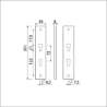 Afbeeldingen van Ami Langschild 251/50/8 - PC72 - F1 