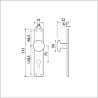 Afbeeldingen van Ami Langschild 212/41 knop 160/50 - PC72 - F1 