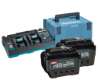 Afbeeldingen van Makita accu laadsysteem startset DC40RB - 2x8,0Ah accu - met duo snellader in Mbox 