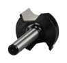 Afbeeldingen van Makita S-profielfrees - Ø25,4x13,5mm radius 6,4mm - schacht Ø6mm 2 beitels