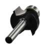 Afbeeldingen van Makita afrondfrees - Ø25,4x13,5mm radius 6,4mm met kogellager - schacht Ø6mm 2 beitels