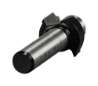 Afbeeldingen van Makita kwartrondfrees - Ø17,3x8mm radius 2,3mm met kogellager - schacht Ø8mm 2 beitels