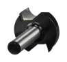 Afbeeldingen van Makita kwartrondfrees - Ø286x14,5mm radius 7,9mm met kogellager - schacht Ø8mm 2 beitels