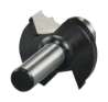 Afbeeldingen van Makita profielfrees - Ø28,6x12,7mm radius 4mm - schacht Ø8mm 2 beitels