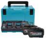 Afbeeldingen van Makita Duolader startset XGT DC40RB - 2x5.0Ah accu's BL4040F