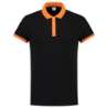 Afbeeldingen van Tricorp poloshirt 201002 - maat XXS - zwart/oranje 