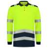 Afbeeldingen van Tricorp poloshirt lange mouw 203008 - maat 3XL - geel/inkt 