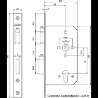 Afbeeldingen van Nemef dag en nacht slot 669-77kv - pc 60mm - Links zonder sluitplaat t24  Op=Op